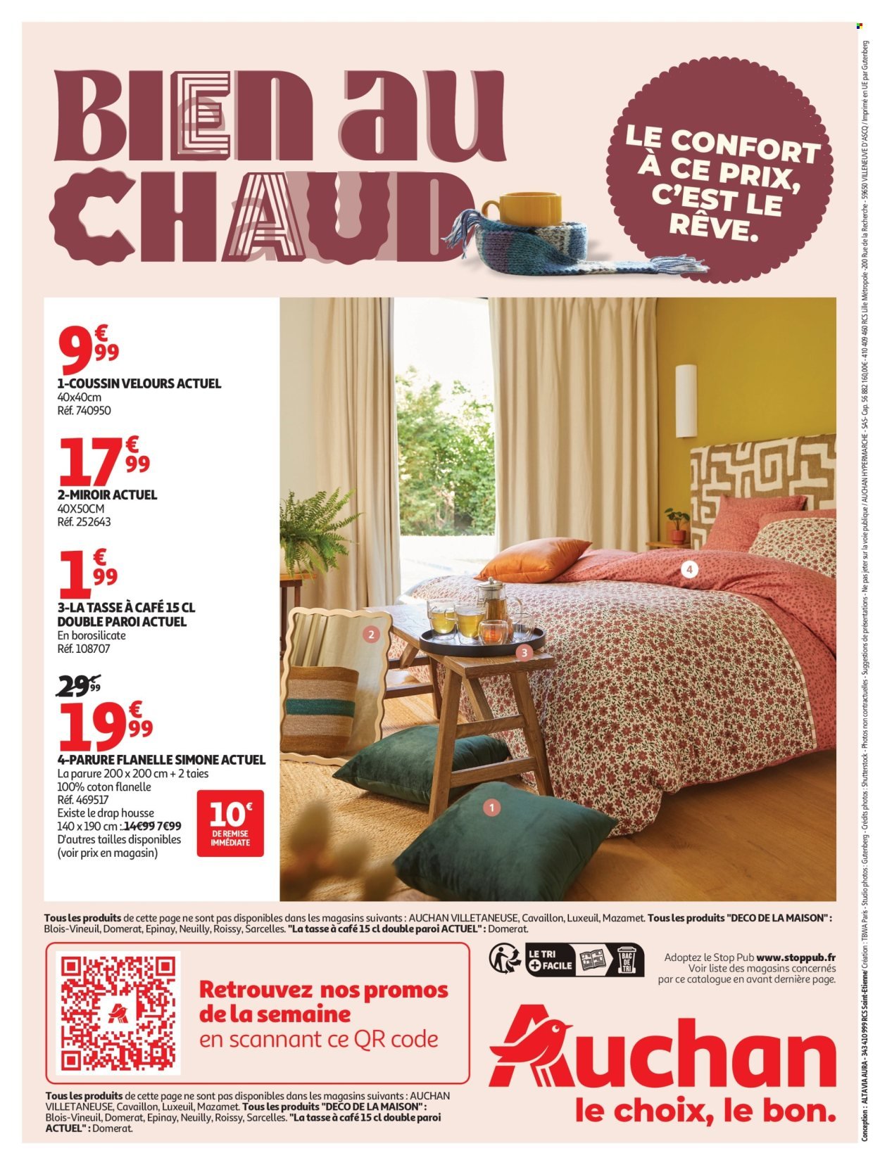 Catalogue AUCHAN - Tout pour la déco : changez de style à l'intérieur (2025-09-09 - 2025-09-26)