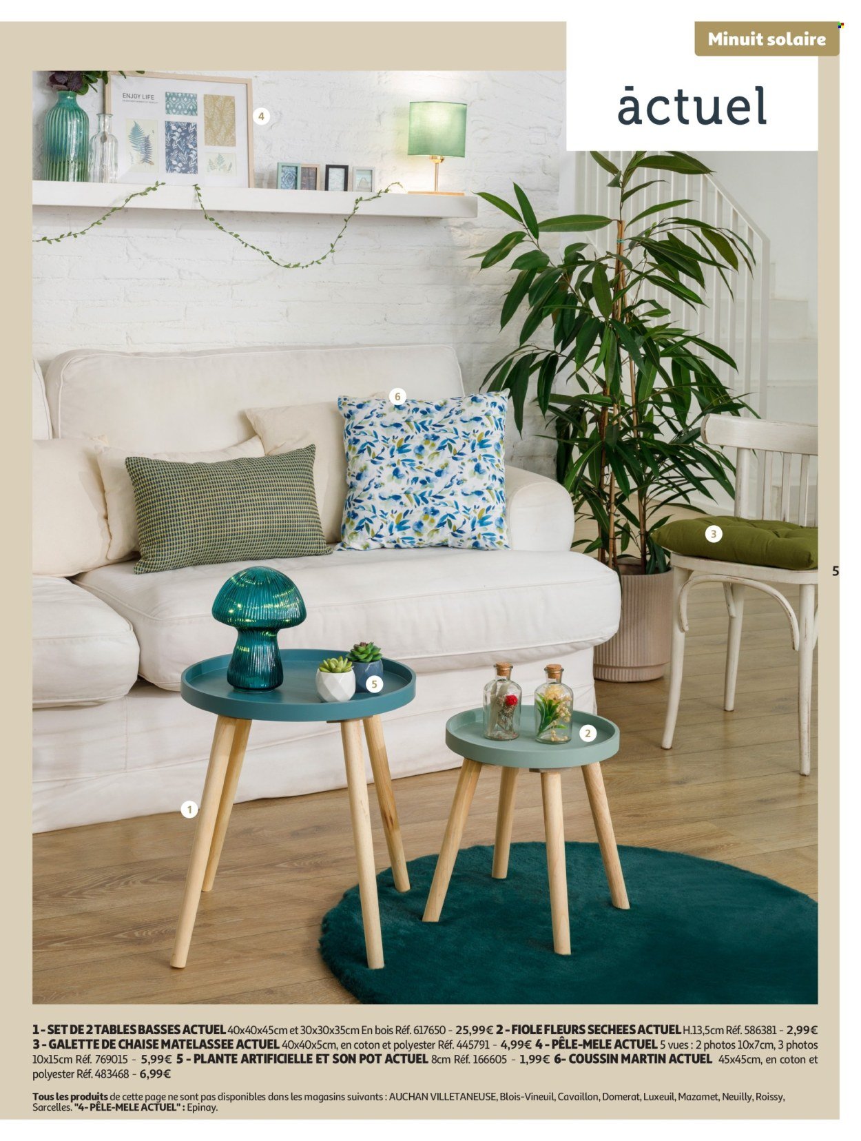 Catalogue AUCHAN - Tout pour la déco : changez de style à l'intérieur (2025-09-09 - 2025-09-26)