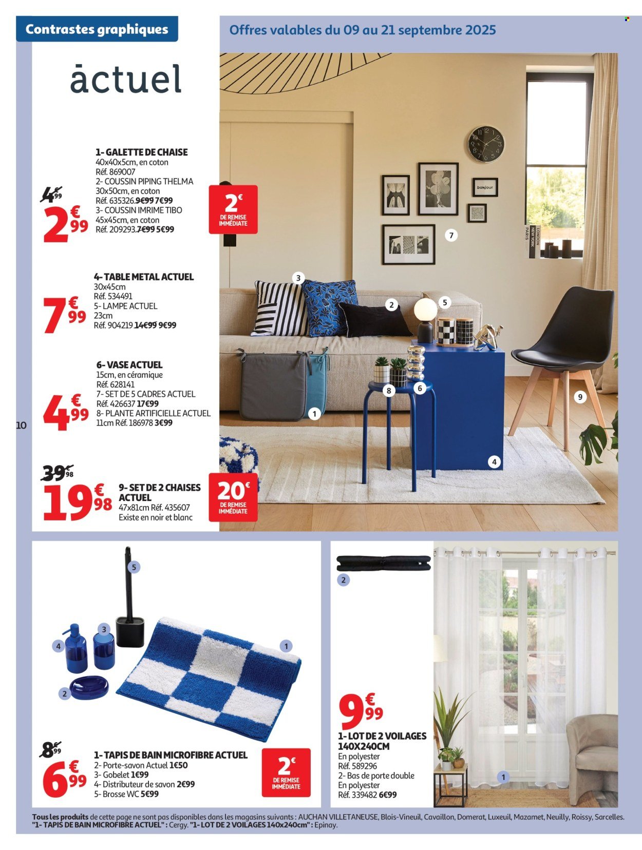 Catalogue AUCHAN - Tout pour la déco : changez de style à l'intérieur (2025-09-09 - 2025-09-26)