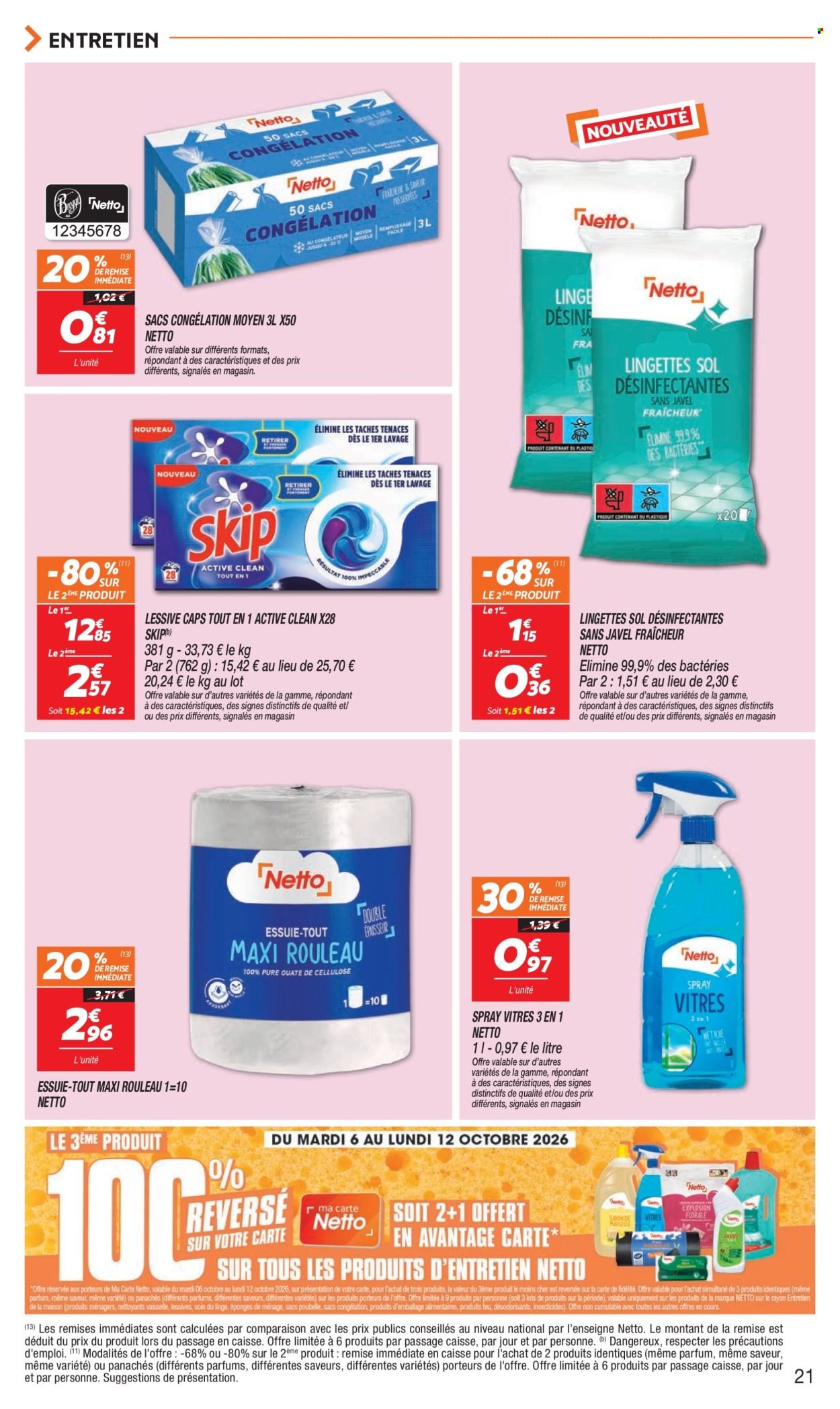 Catalogue NETTO - TEMPS FORT D'OCTOBRE