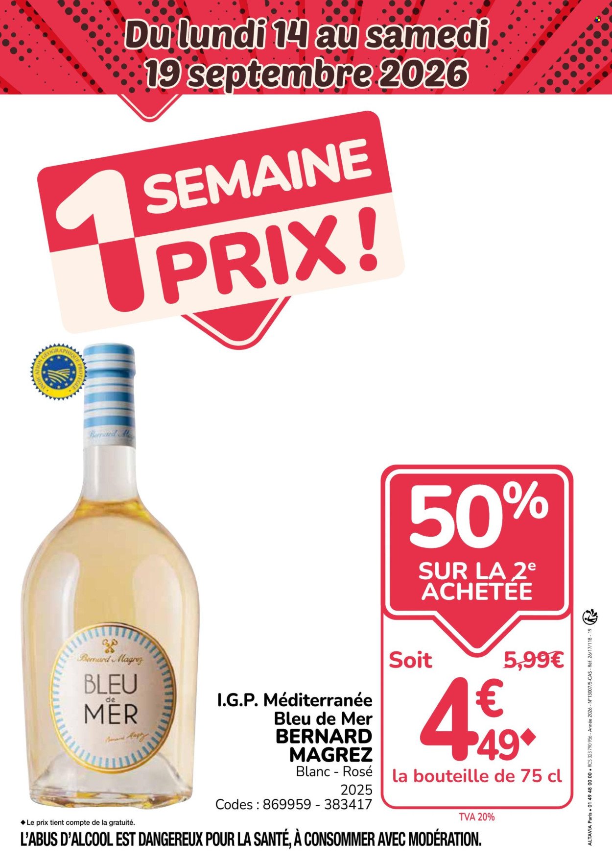 Catalogue PROMOCASH - Du lundi 7 septembre 2026