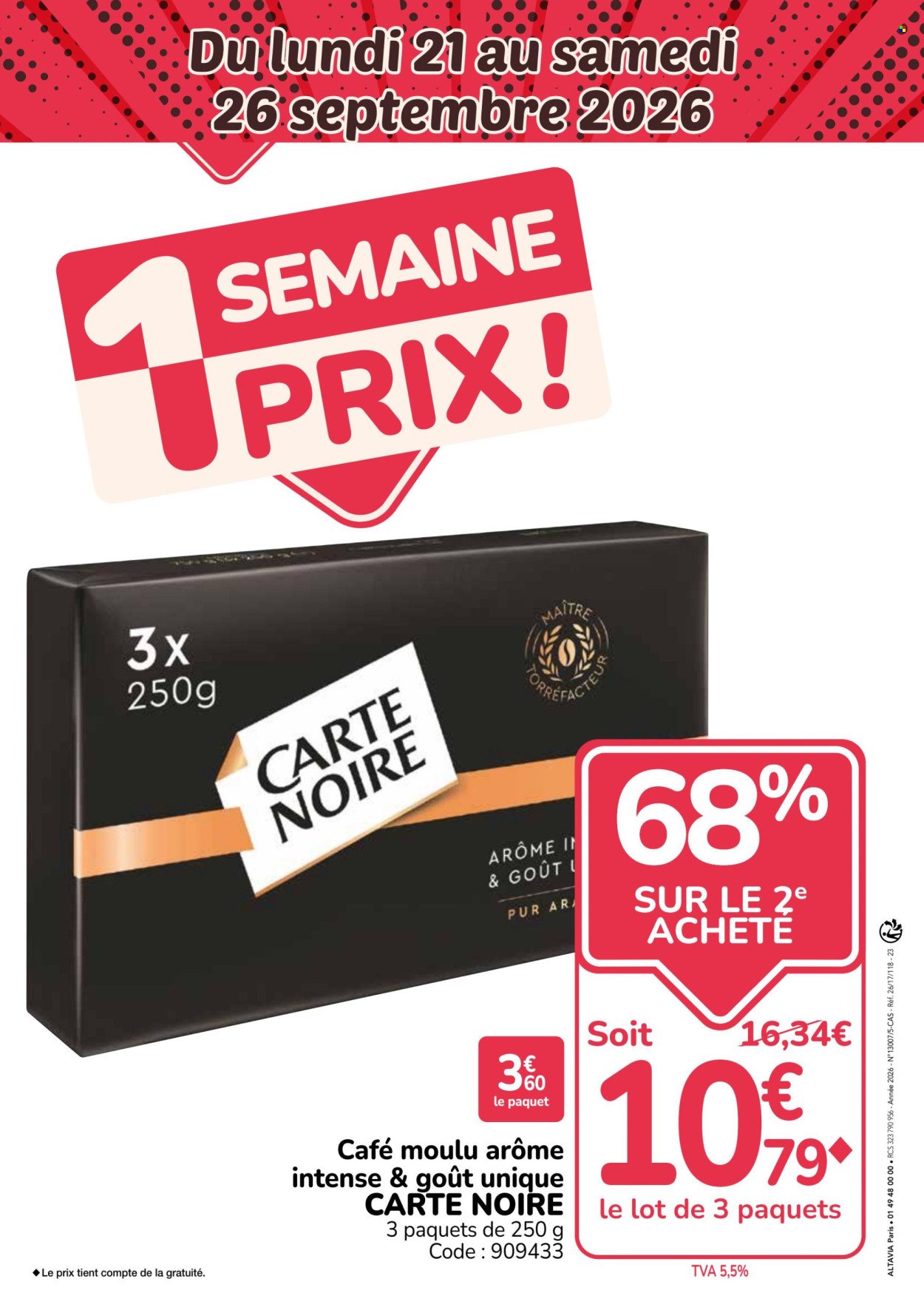 Catalogue PROMOCASH - Du lundi 7 septembre 2026