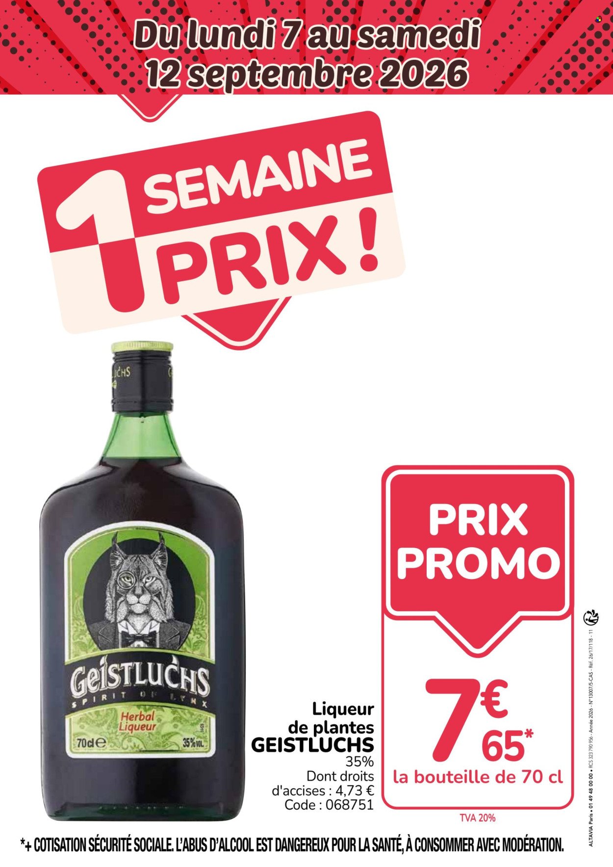 Catalogue PROMOCASH - Du lundi 7 septembre 2026