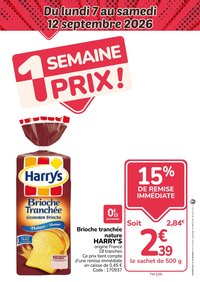 Catalogue PROMOCASH - Du lundi 7 septembre 2026