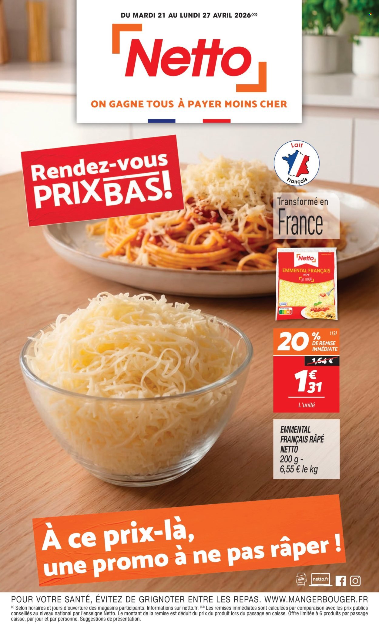 Catalogue NETTO - RENDEZ-VOUS PRIX BAS