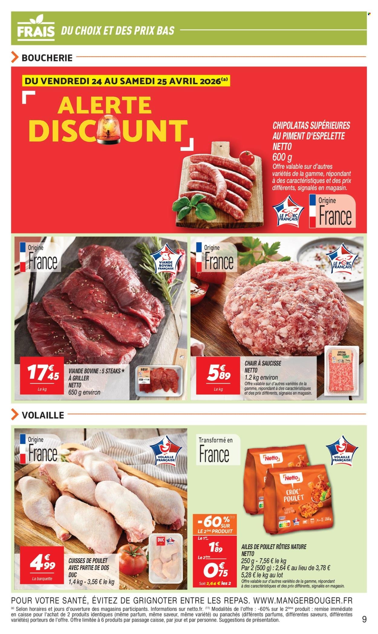 Catalogue NETTO - RENDEZ-VOUS PRIX BAS (2026-04-21 - 2026-04-27)