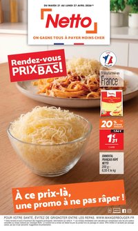 Catalogue NETTO - RENDEZ-VOUS PRIX BAS