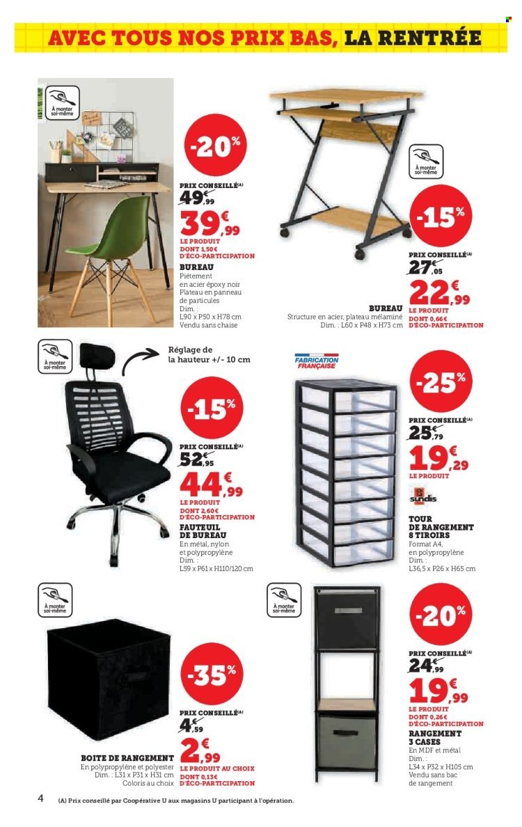 Catalogue SUPER U - La rentrée à prix bas (2025-08-19 - 2025-09-07)