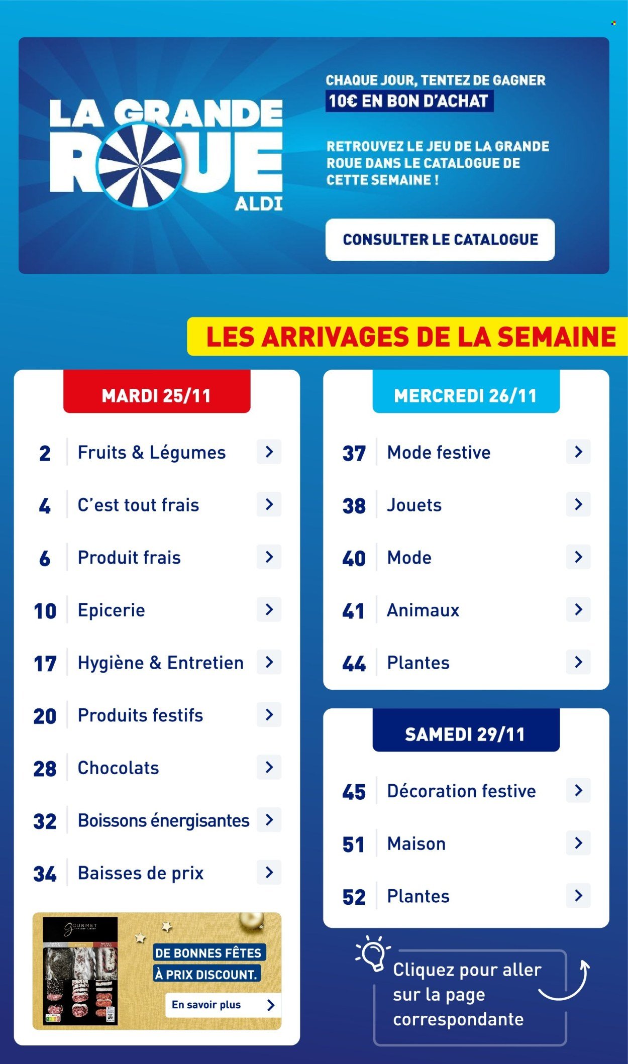 Catalogue ALDI - De bonnes fêtes à prix discount