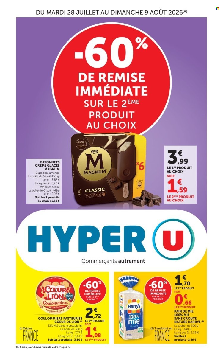 Catalogue HYPER U - Les prix bas de la semaine