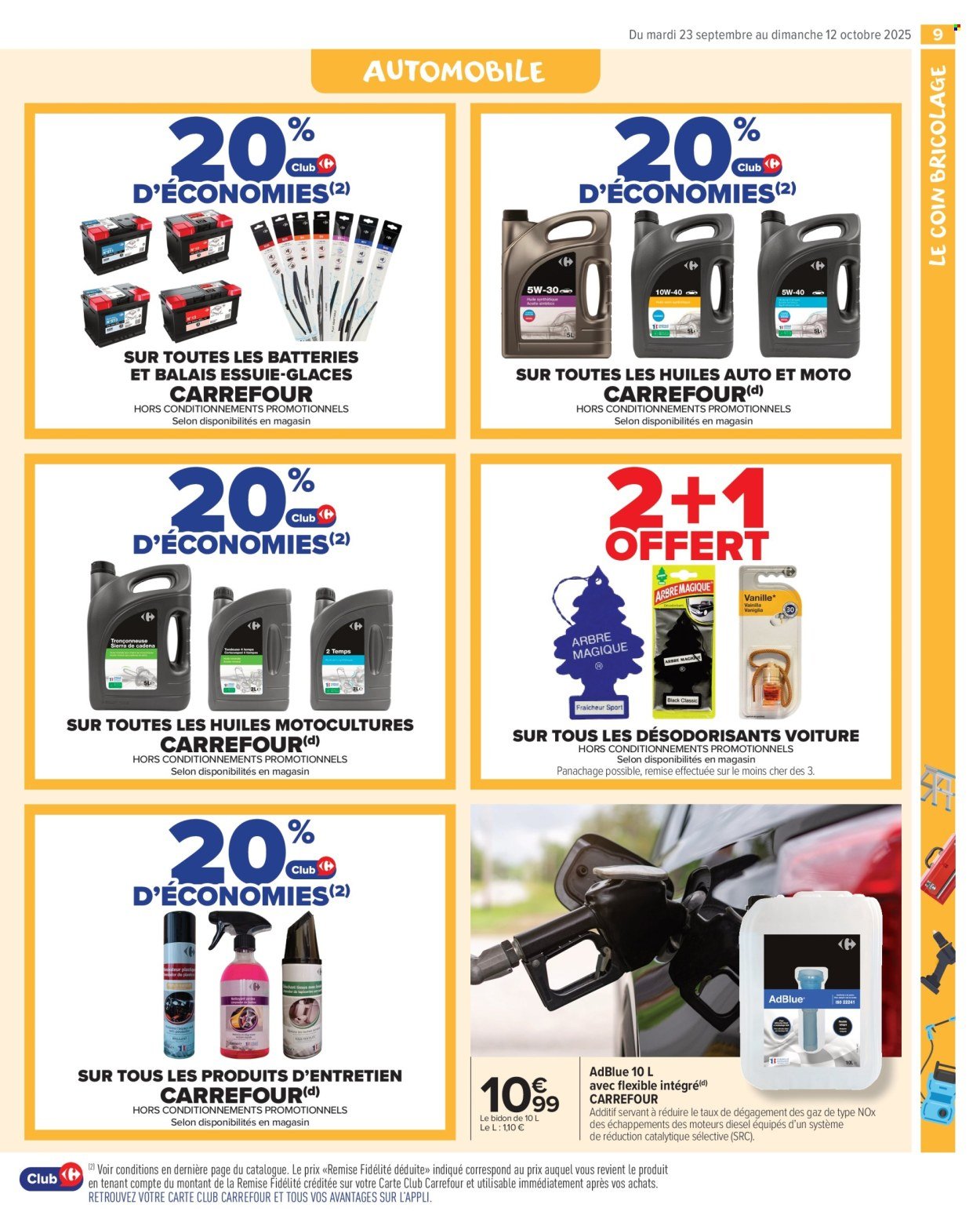 Catalogue CARREFOUR MARKET - PREPAREZ L'AUTOMNE - JARDIN ET BRICOLAGE (2025-09-23 - 2025-10-12)