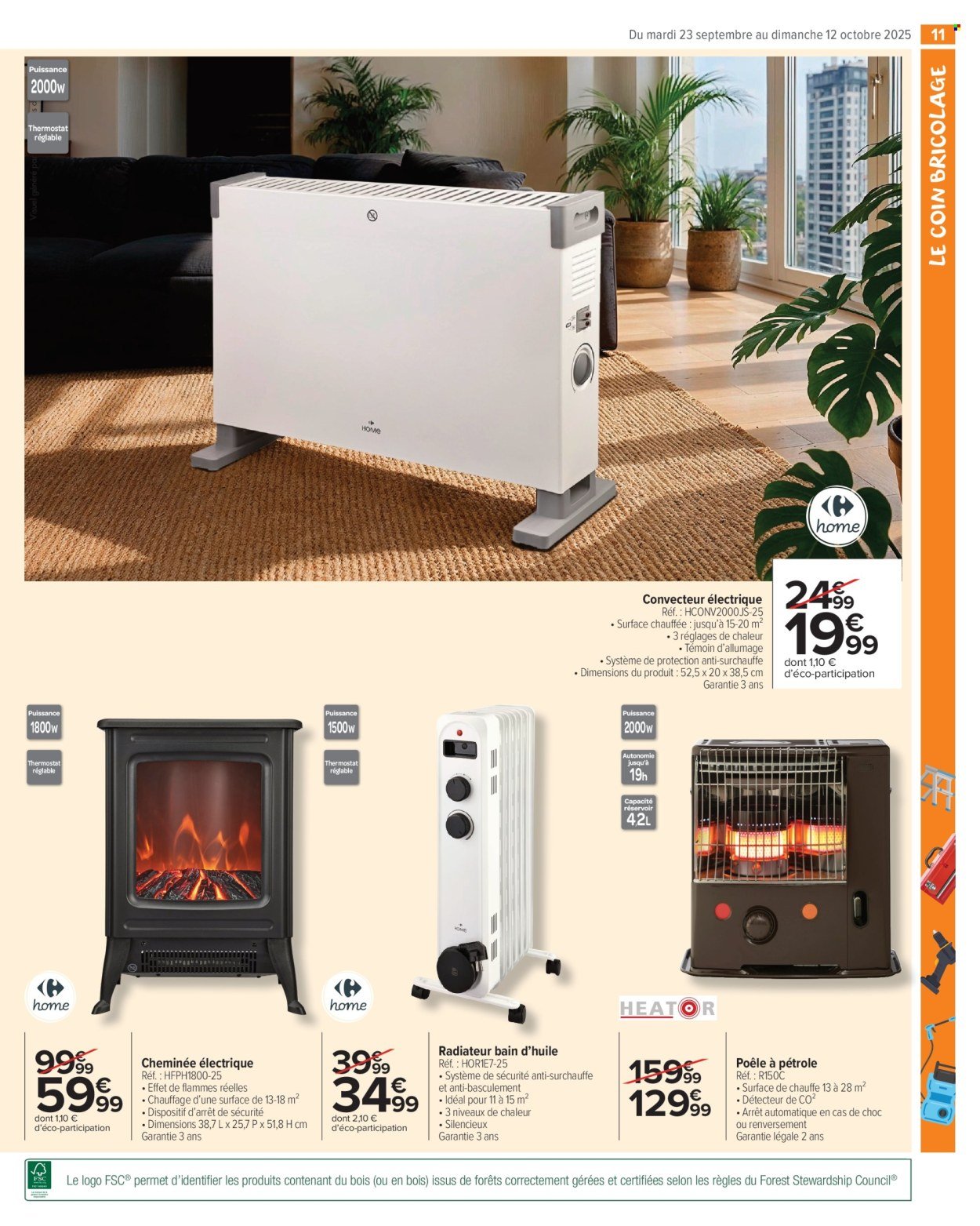 Catalogue CARREFOUR MARKET - PREPAREZ L'AUTOMNE - JARDIN ET BRICOLAGE (2025-09-23 - 2025-10-12)