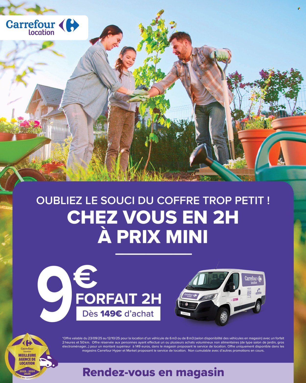Catalogue CARREFOUR MARKET - PREPAREZ L'AUTOMNE - JARDIN ET BRICOLAGE (2025-09-23 - 2025-10-12)