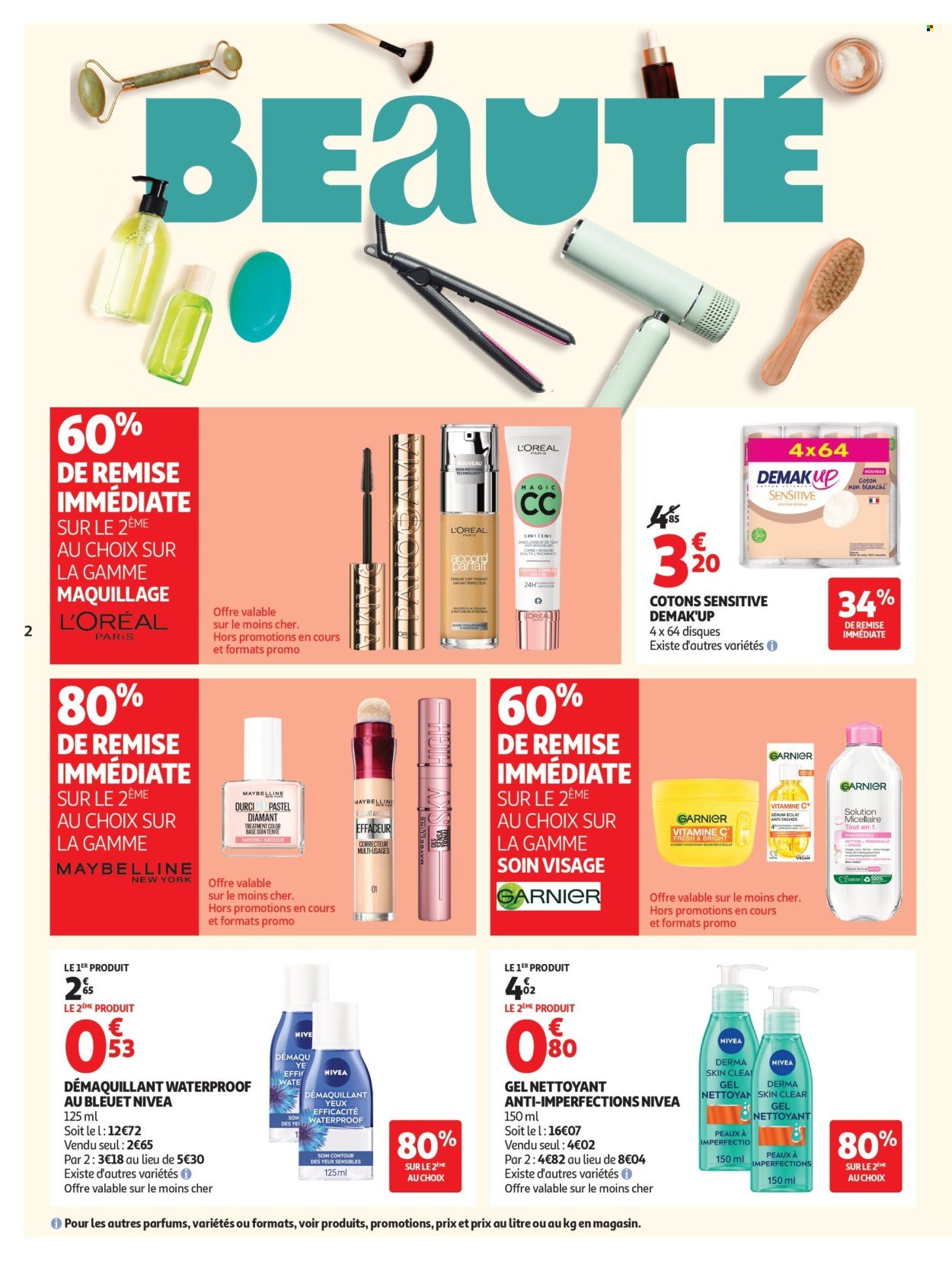 Catalogue AUCHAN - Beauté, Halles hypers
