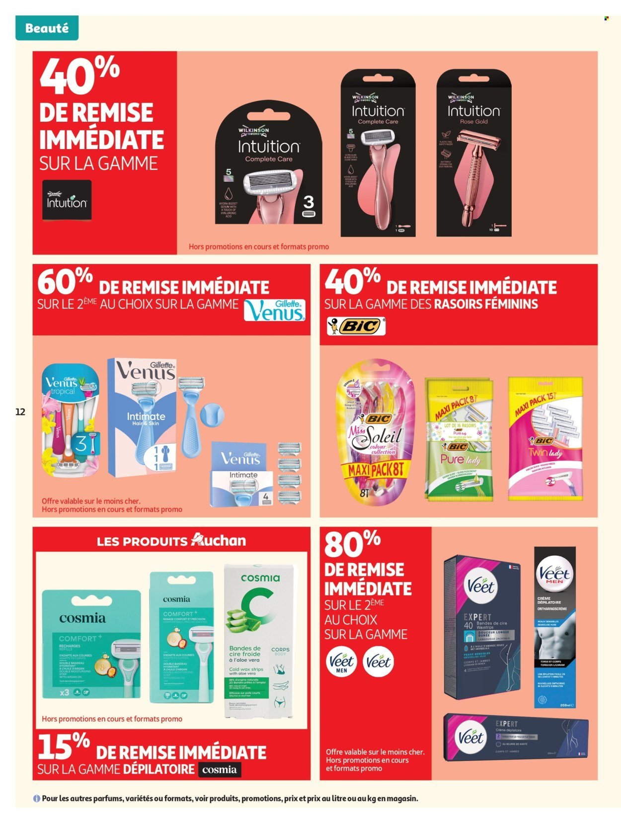 Catalogue AUCHAN - Beauté, Halles hypers