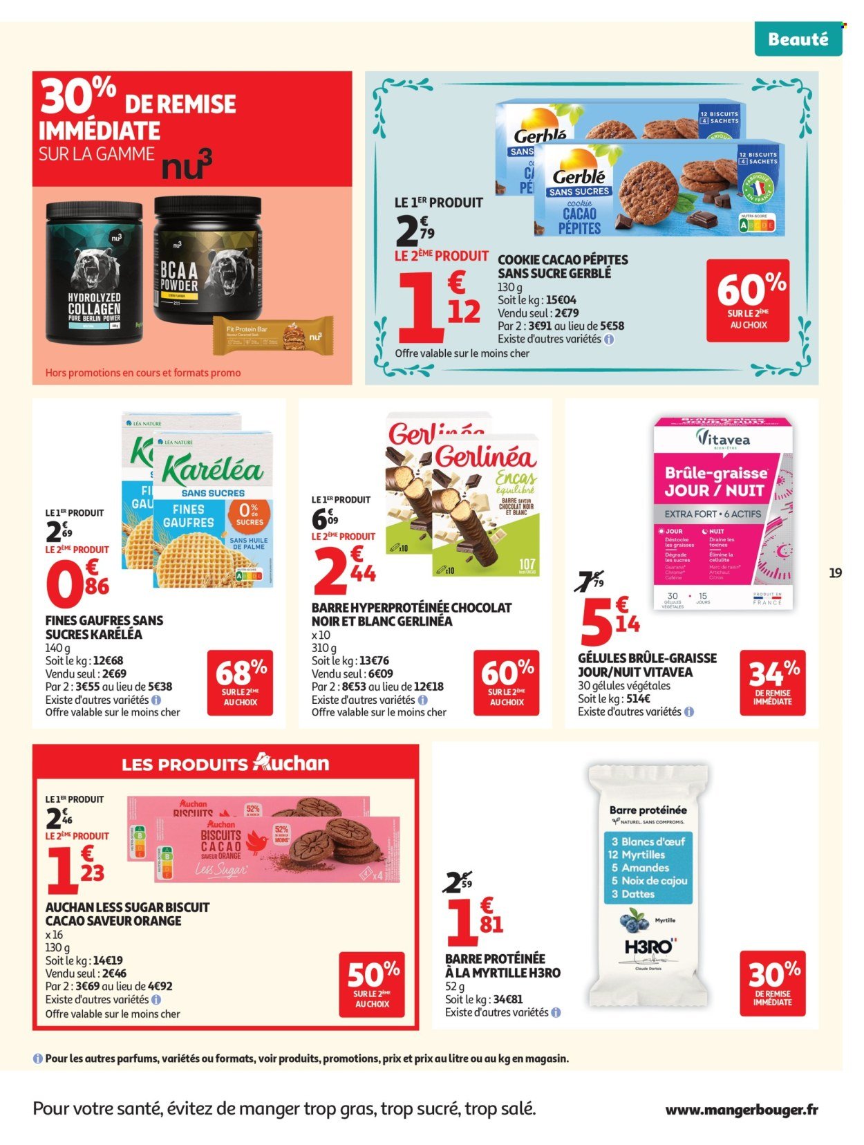 Catalogue AUCHAN - Beauté, Halles hypers