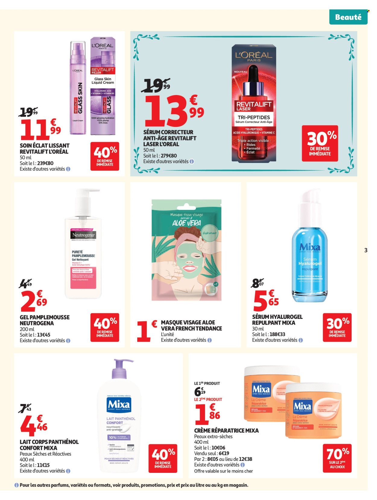 Catalogue AUCHAN - Beauté, Halles hypers