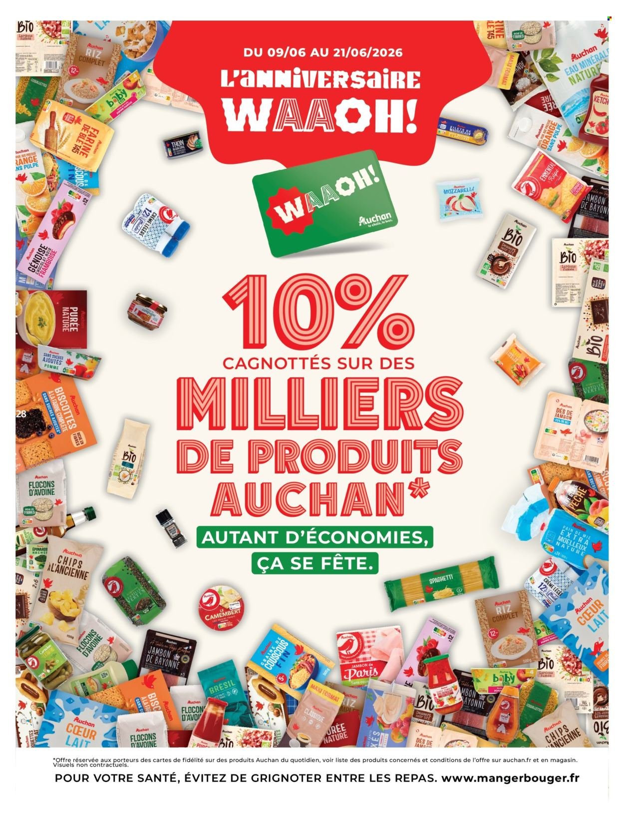 Catalogue AUCHAN - Beauté, Halles hypers
