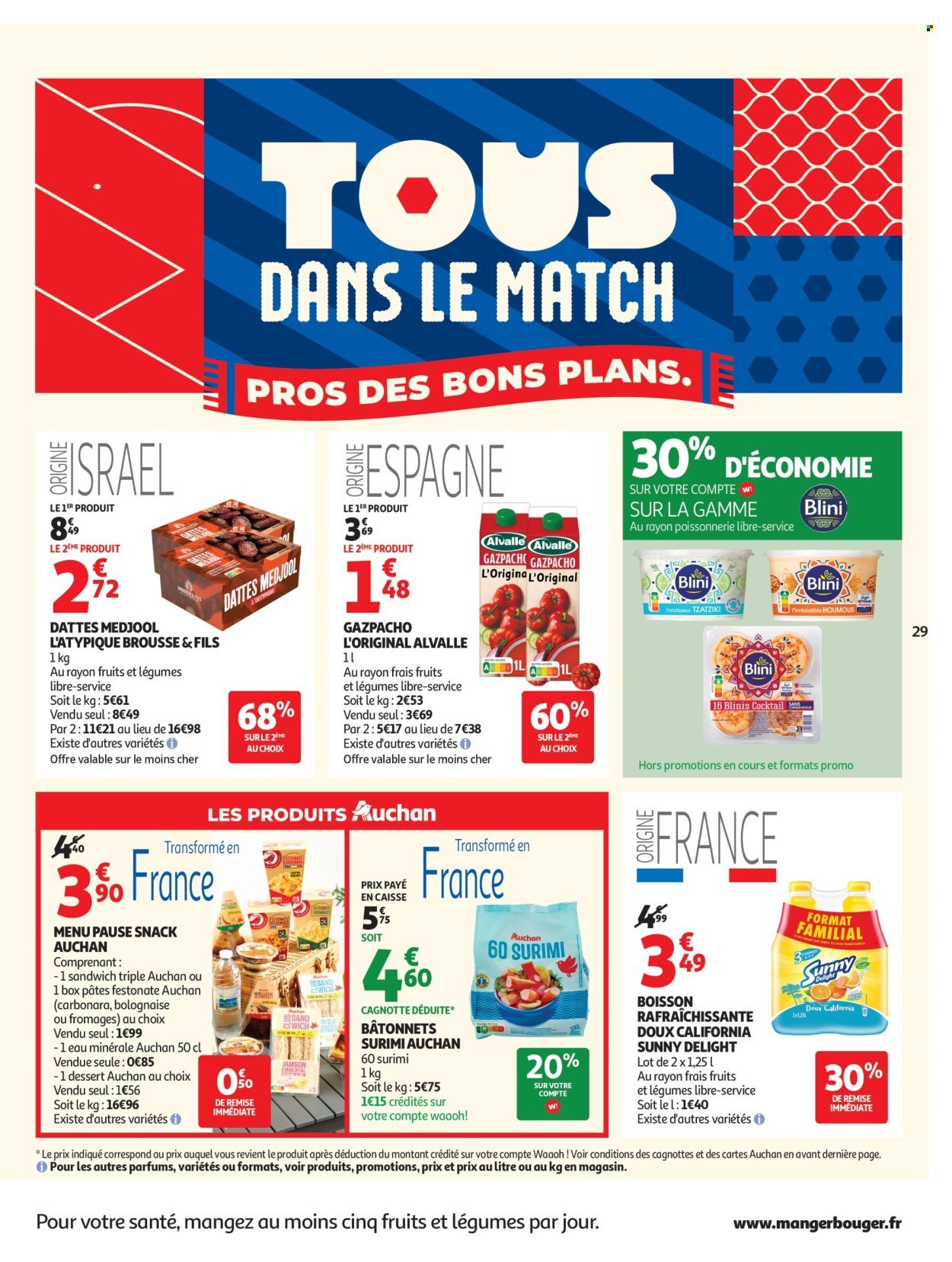 Catalogue AUCHAN - Beauté, Halles hypers