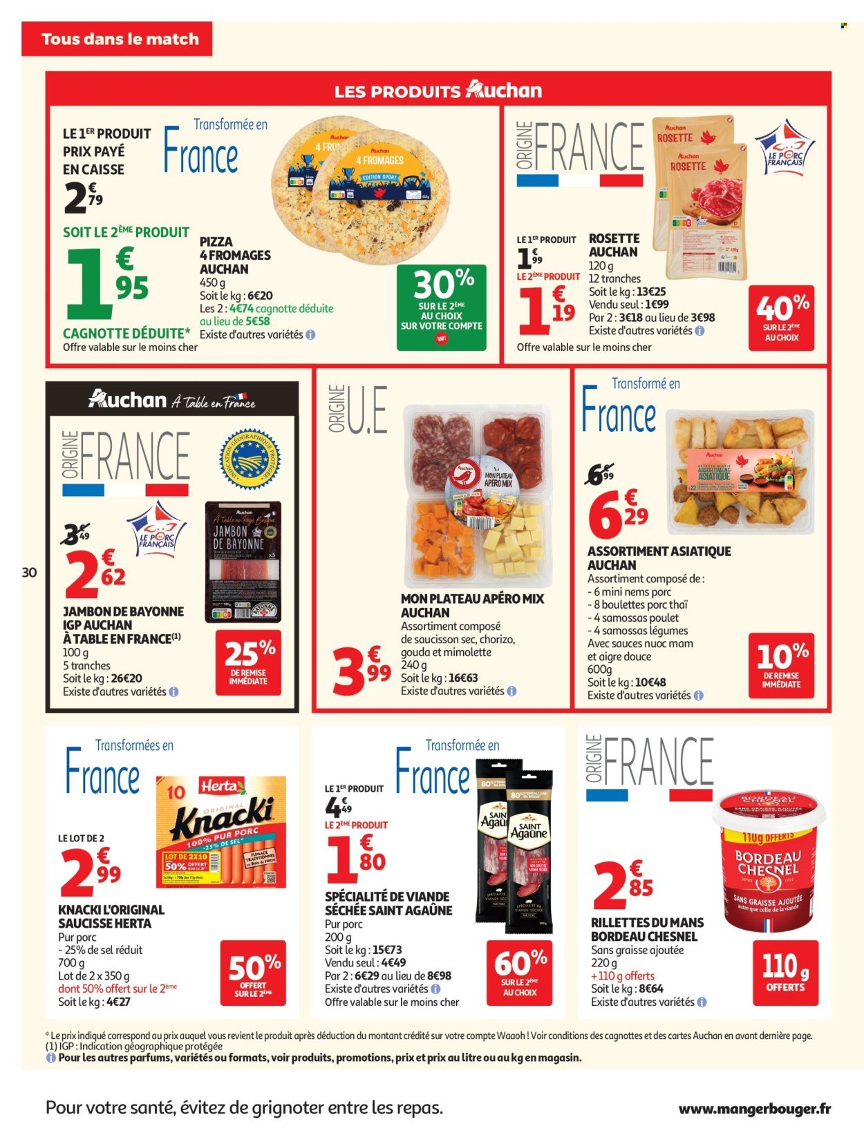 Catalogue AUCHAN - Beauté, Halles hypers