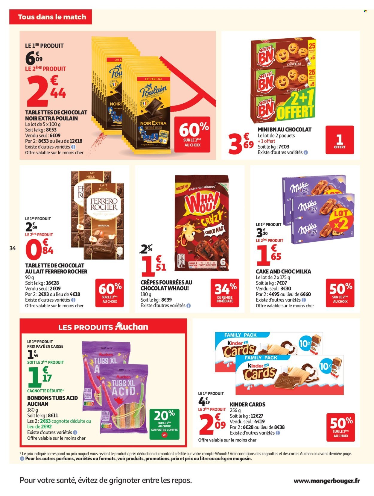 Catalogue AUCHAN - Beauté, Halles hypers