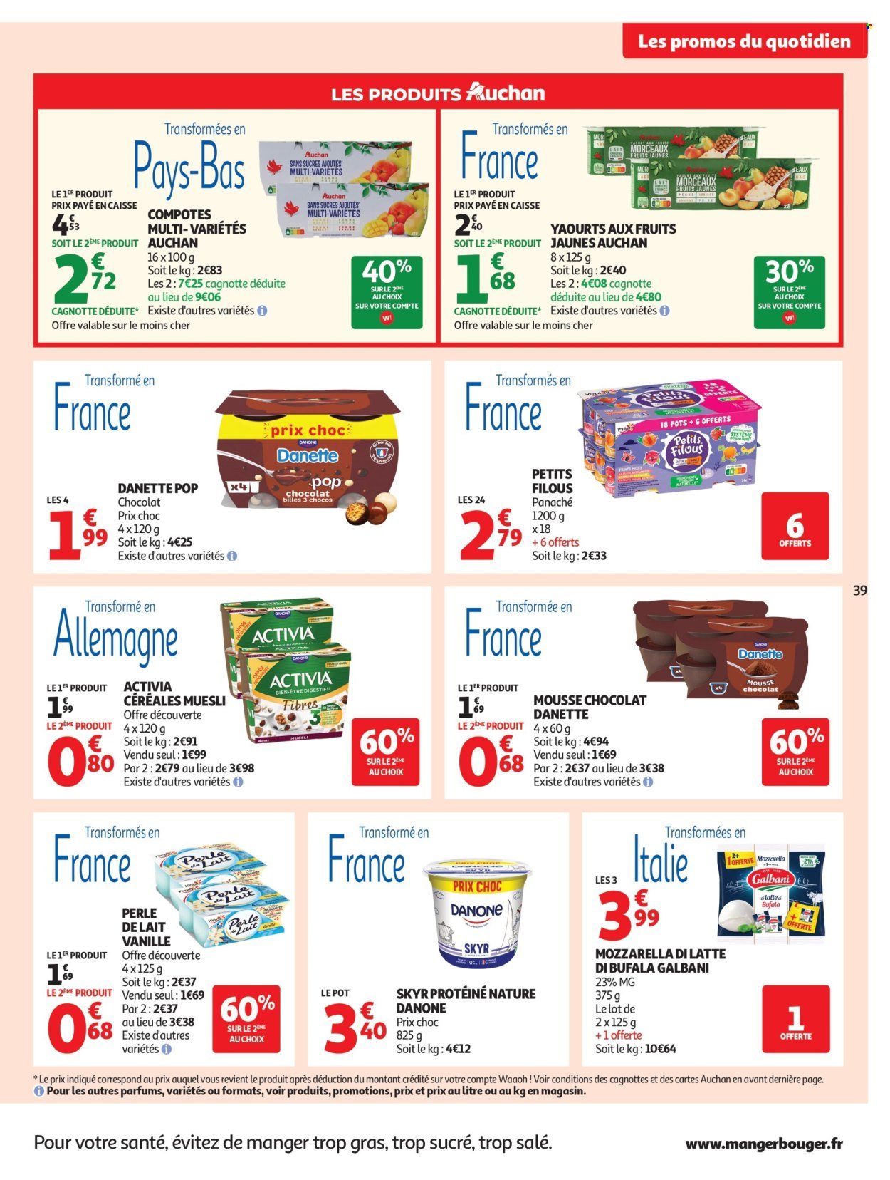 Catalogue AUCHAN - Beauté, Halles hypers