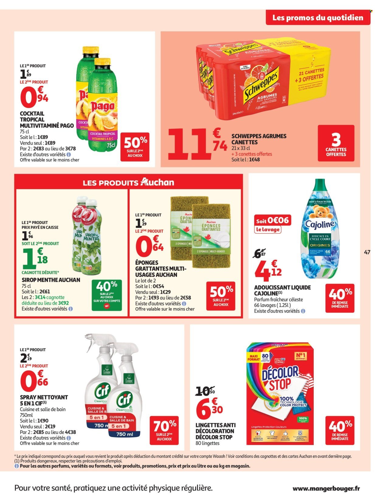 Catalogue AUCHAN - Beauté, Halles hypers
