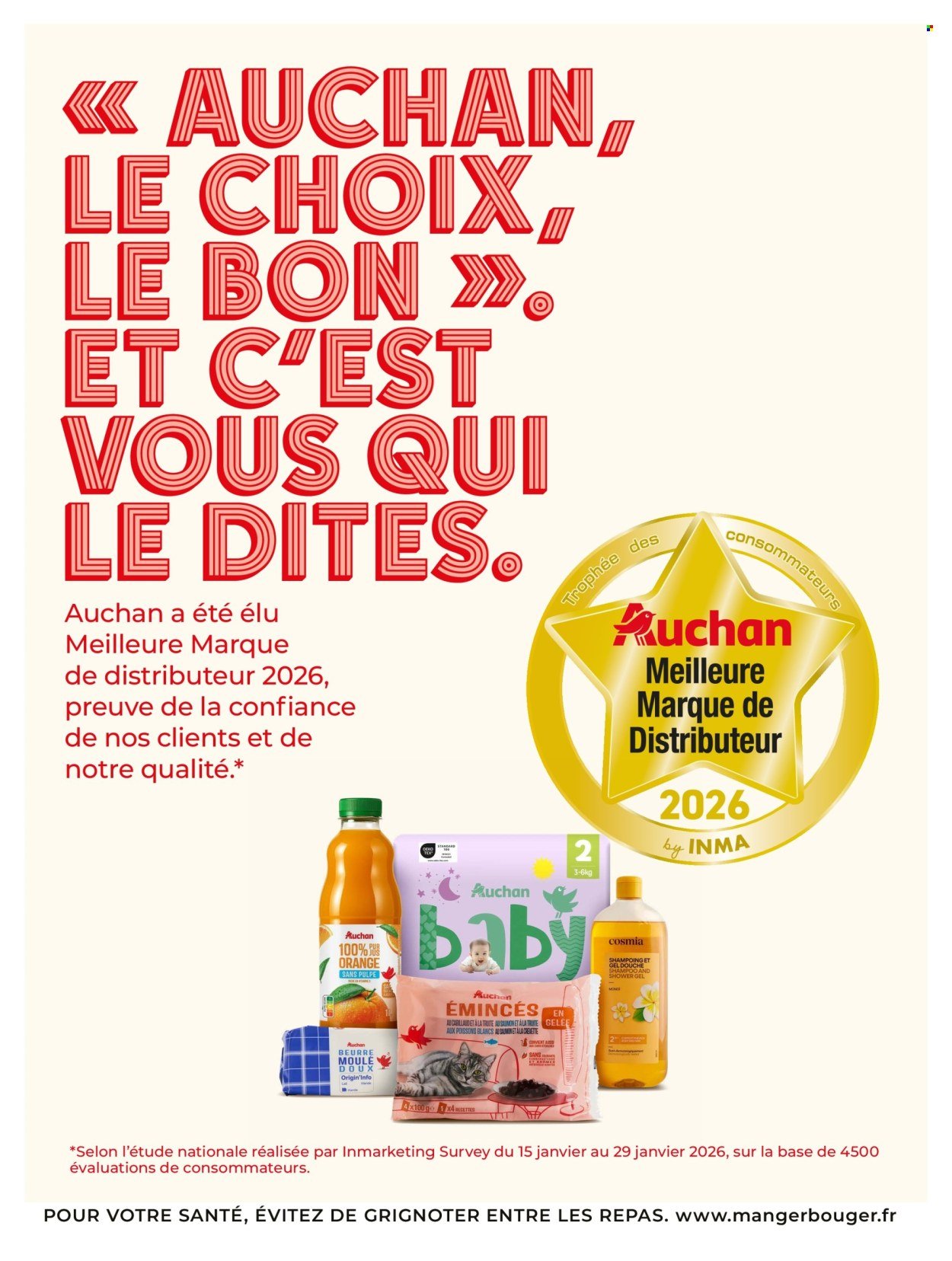 Catalogue AUCHAN - Beauté, Halles hypers