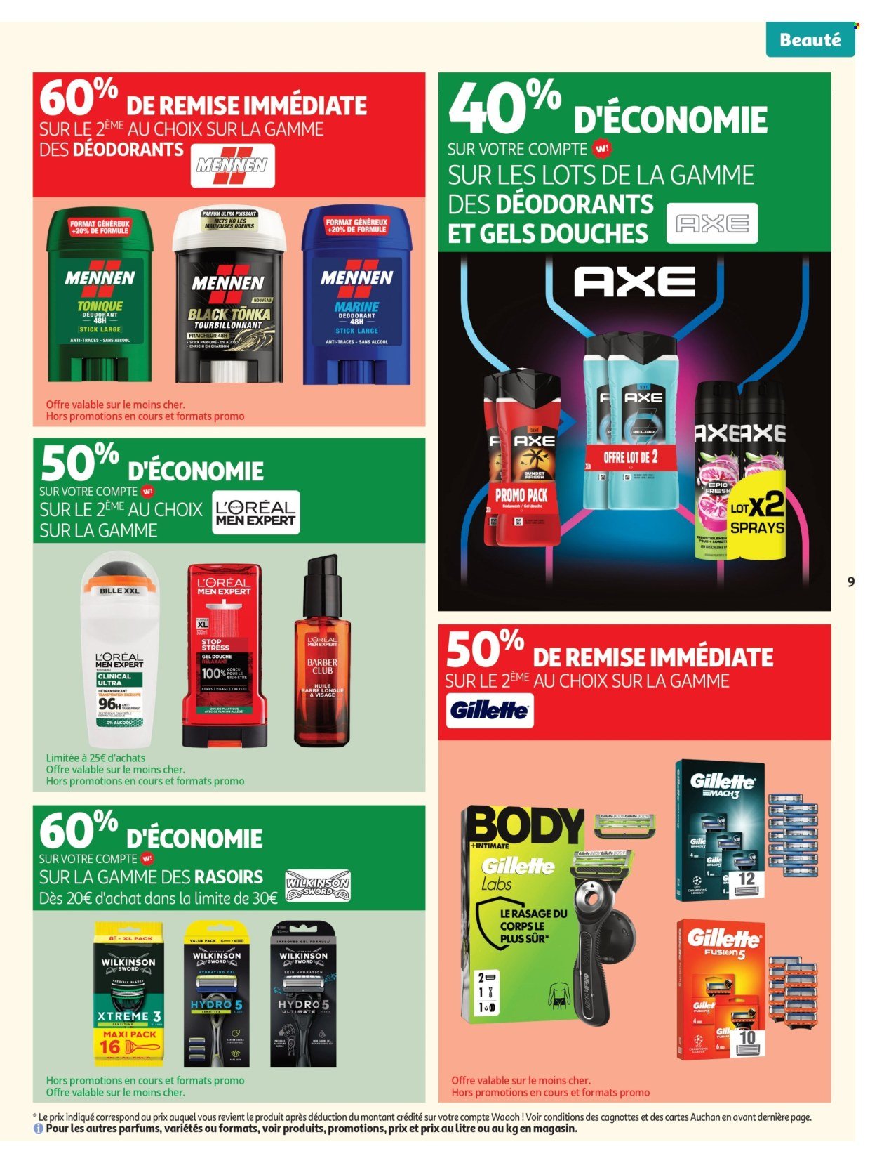 Catalogue AUCHAN - Beauté, Halles hypers