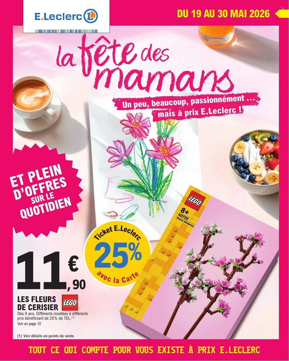 Catalogue E.LECLERC - DEPENSER MOINS - FETE DES MERES