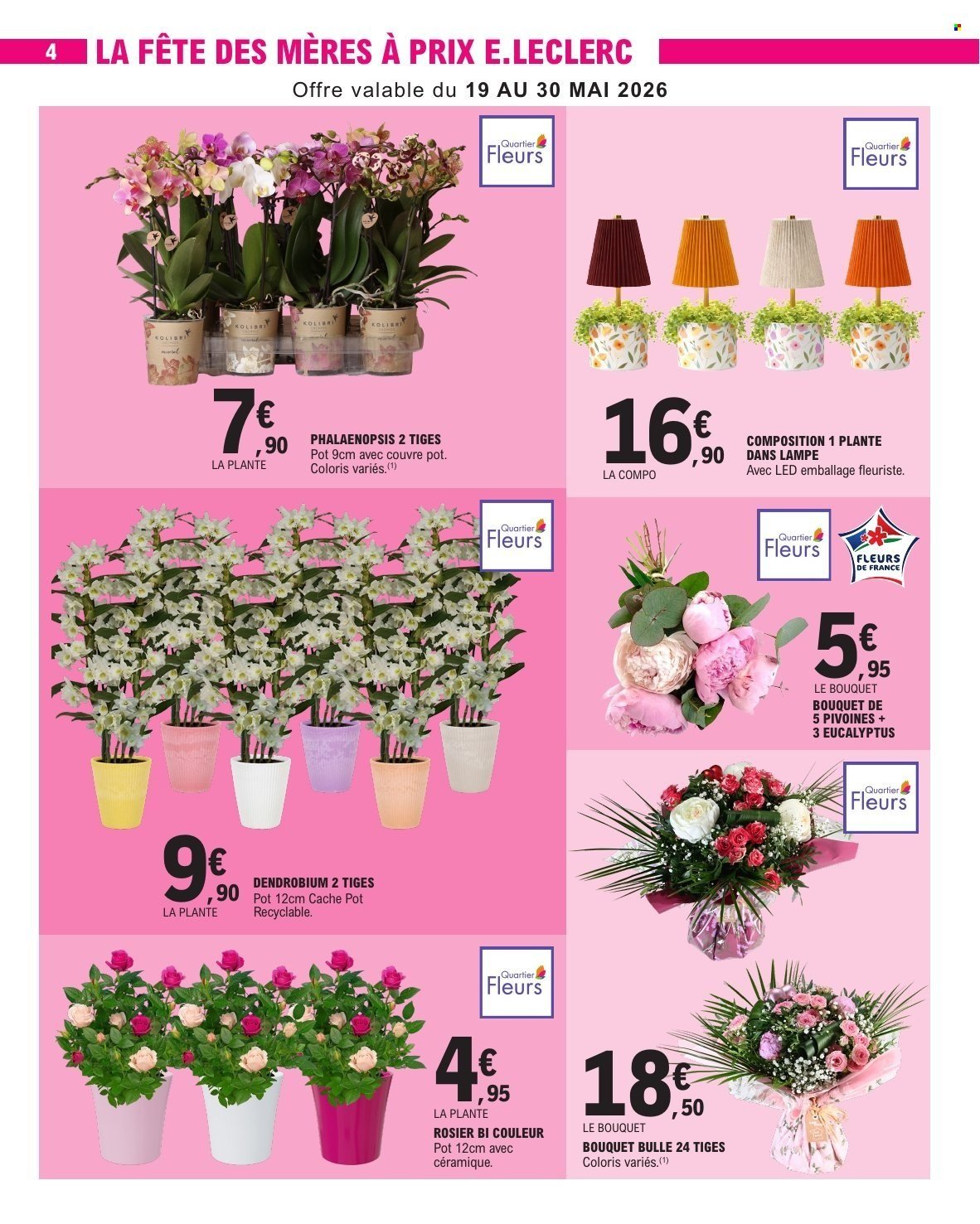 Catalogue E.LECLERC - DEPENSER MOINS - FETE DES MERES