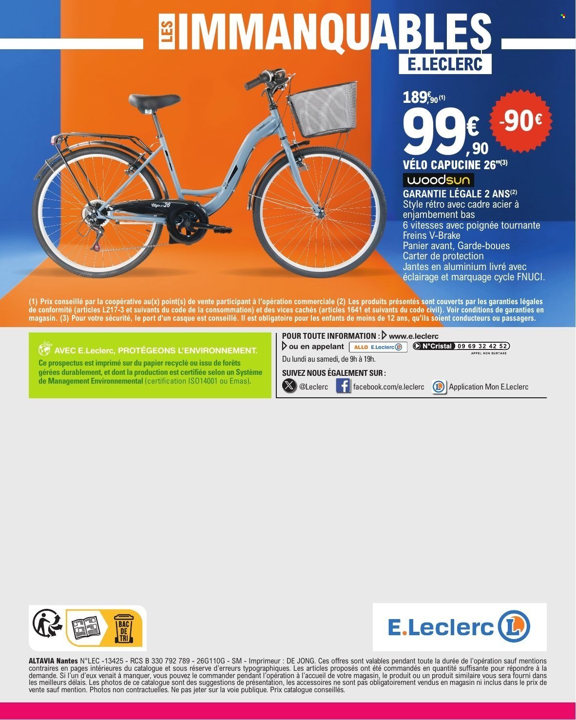 Catalogue E.LECLERC - DEPENSER MOINS - FETE DES MERES