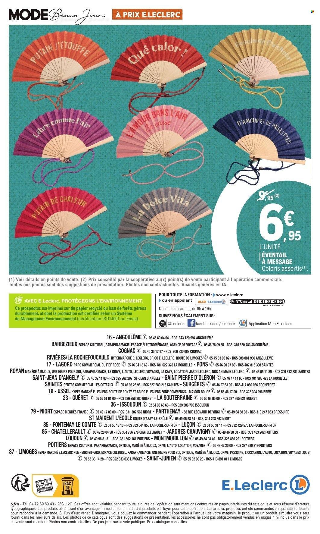 Catalogue E.LECLERC - MODE BEAUX JOURS