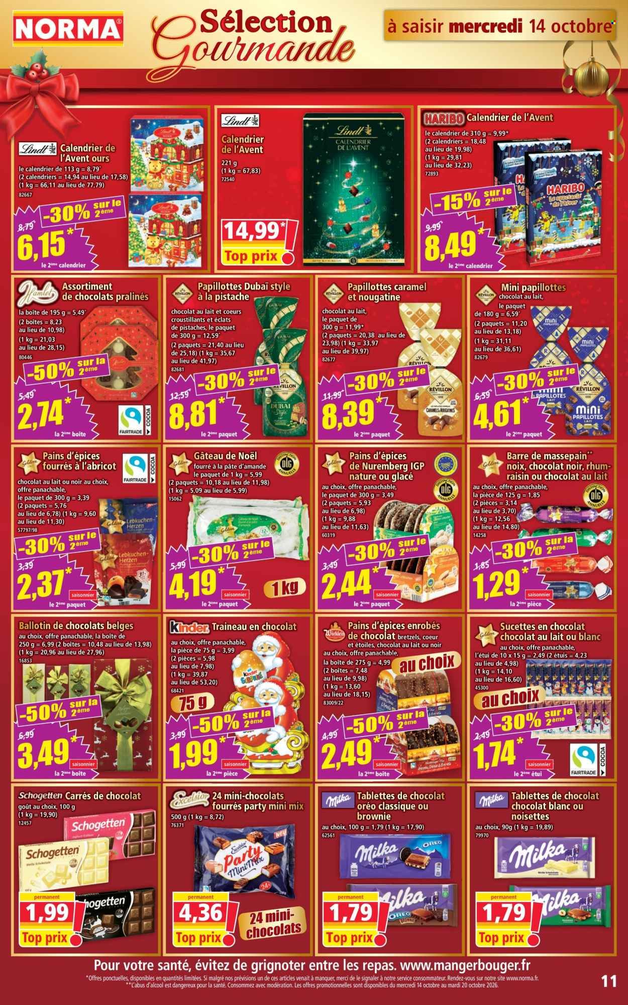 Catalogue NORMA - Du mercredi 14 octobre 2026