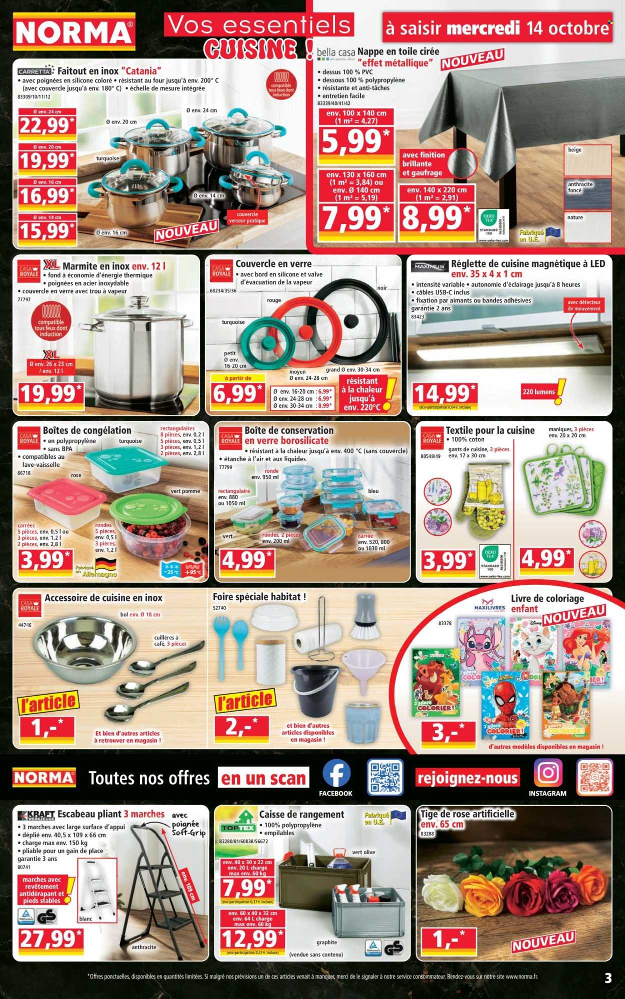 Catalogue NORMA - Du mercredi 14 octobre 2026