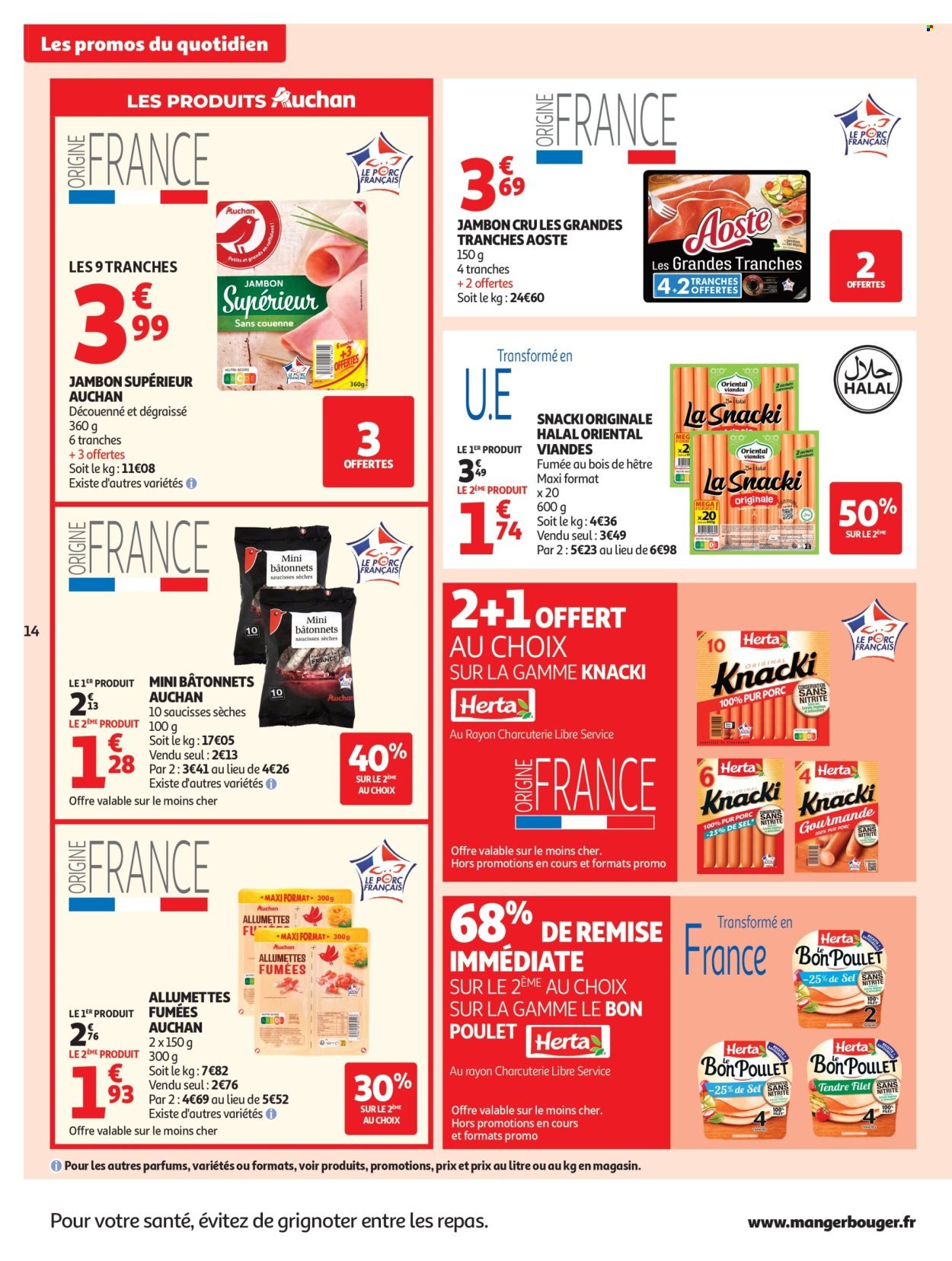 Catalogue AUCHAN - Dès mardi Rentrée prix KO hypers