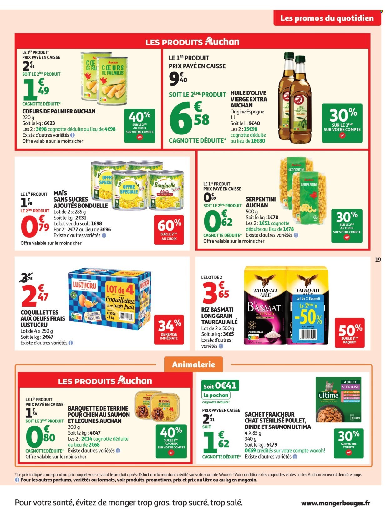 Catalogue AUCHAN - Dès mardi Rentrée prix KO hypers