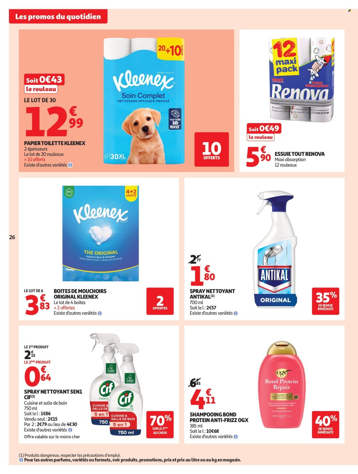 Catalogue AUCHAN - Dès mardi Rentrée prix KO hypers