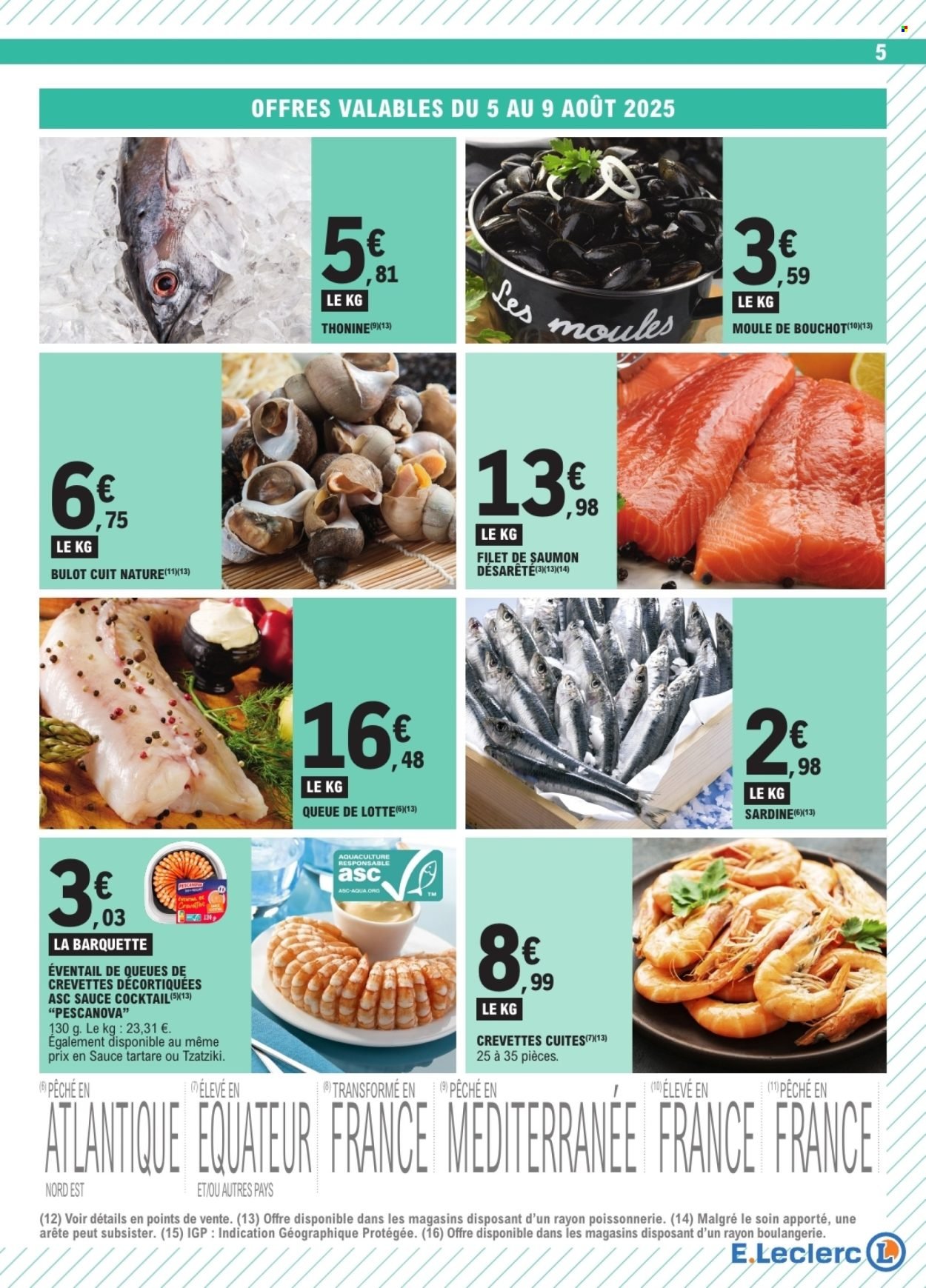 Catalogue E.LECLERC - Du mardi 5 août 2025 (2025-08-05 - 2025-08-17)