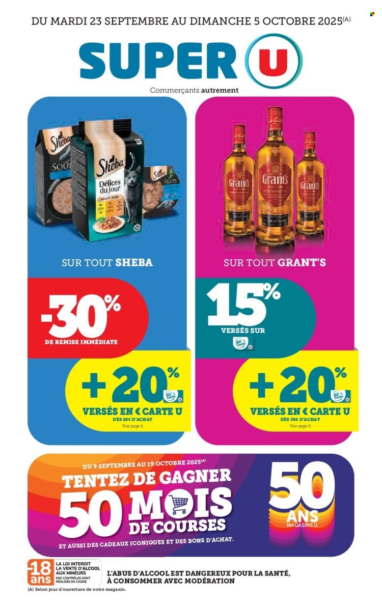 Catalogue SUPER U - Les prix bas de la semaine (2025-09-23 - 2025-10-05)