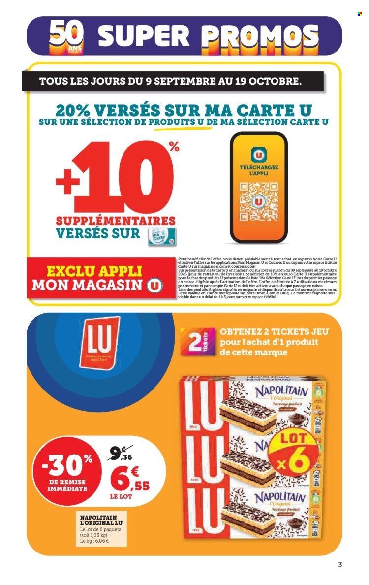 Catalogue SUPER U - Les prix bas de la semaine (2025-09-23 - 2025-10-05)