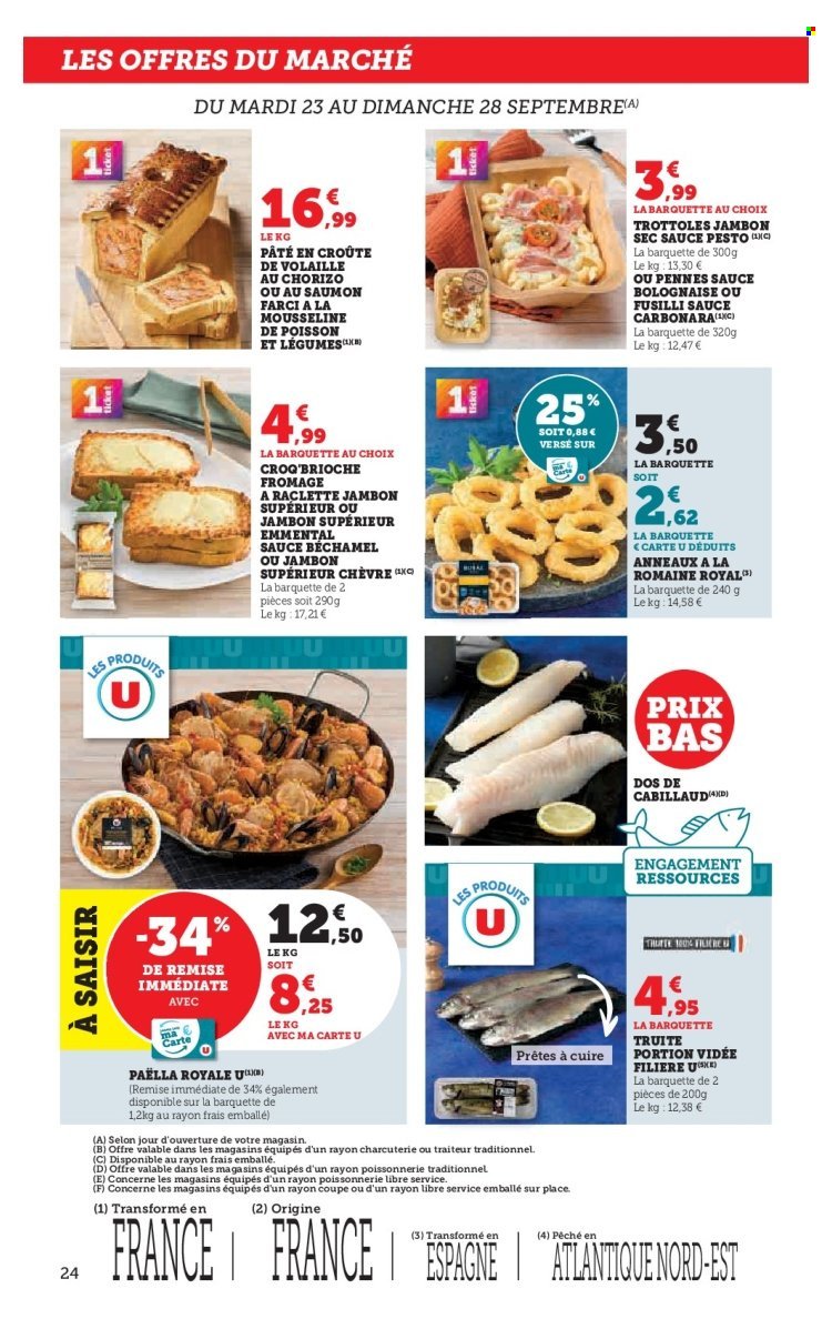 Catalogue SUPER U - Les prix bas de la semaine (2025-09-23 - 2025-10-05)