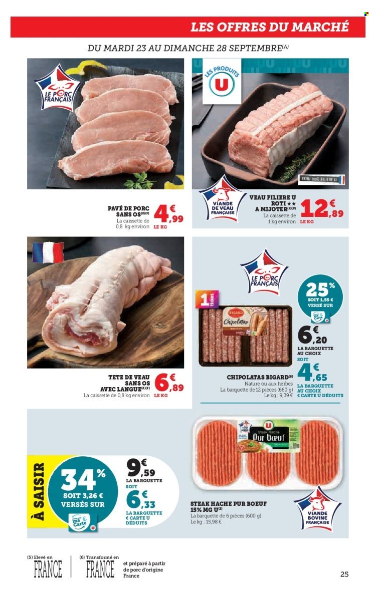 Catalogue SUPER U - Les prix bas de la semaine (2025-09-23 - 2025-10-05)