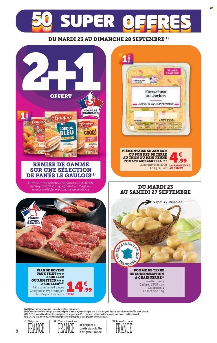 Catalogue SUPER U - Les prix bas de la semaine (2025-09-23 - 2025-10-05)