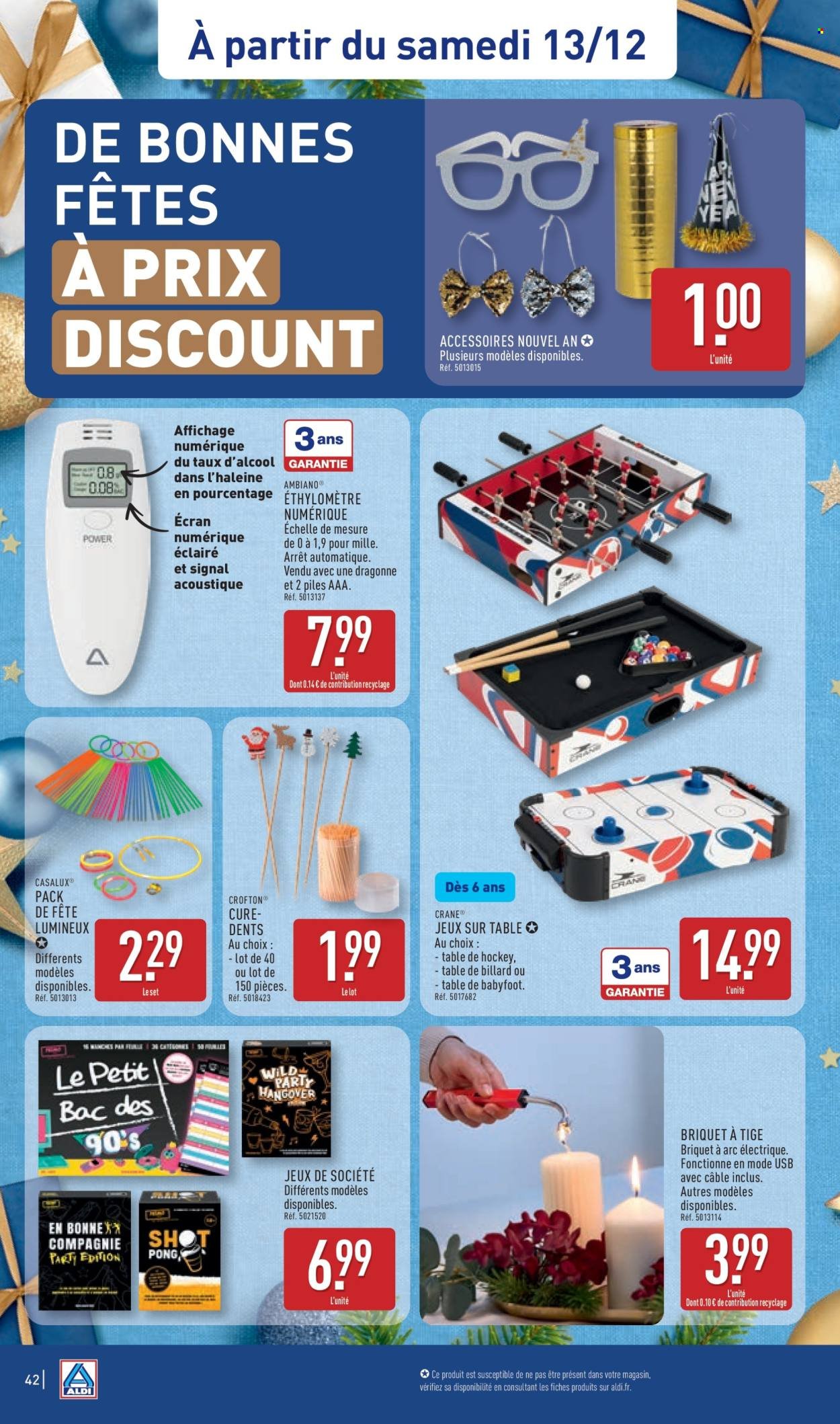 Catalogue ALDI - De bonnes fêtes à prix discount (2025-12-09 - 2025-12-15)