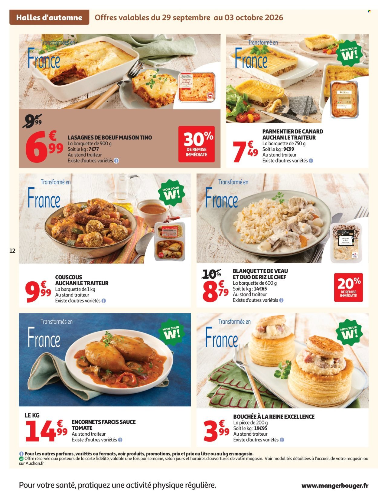 Catalogue AUCHAN - Halles d'automne hypers