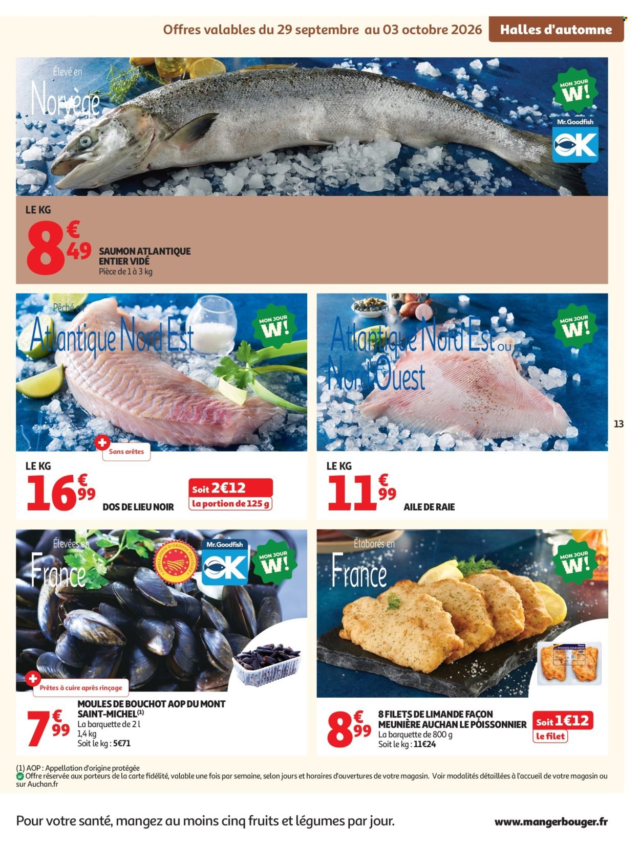 Catalogue AUCHAN - Halles d'automne hypers