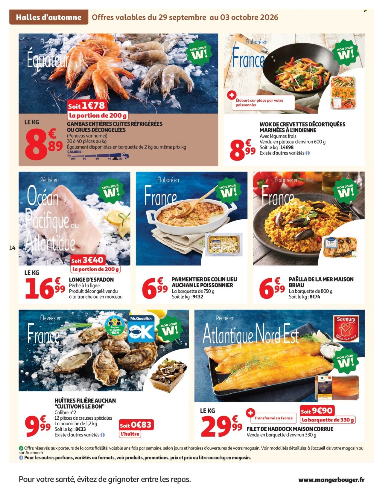 Catalogue AUCHAN - Halles d'automne hypers