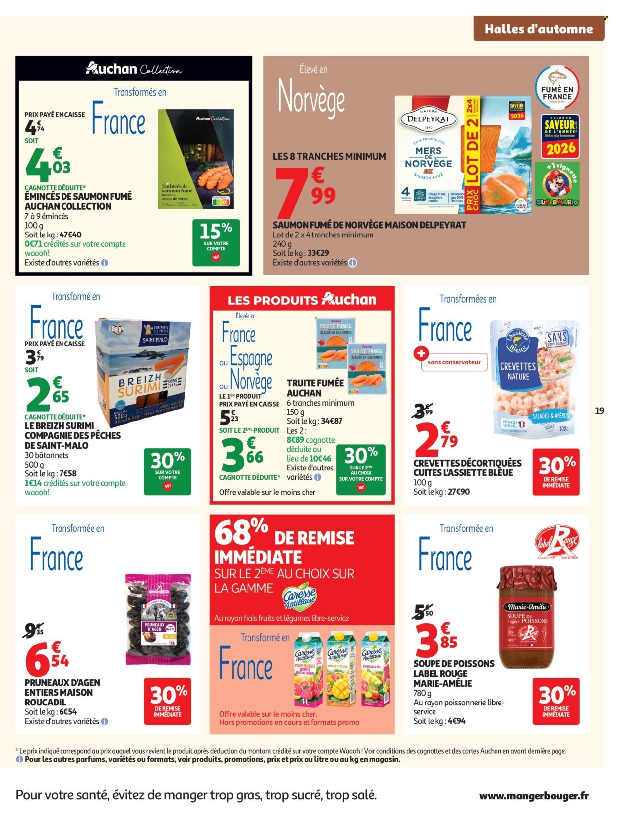 Catalogue AUCHAN - Halles d'automne hypers