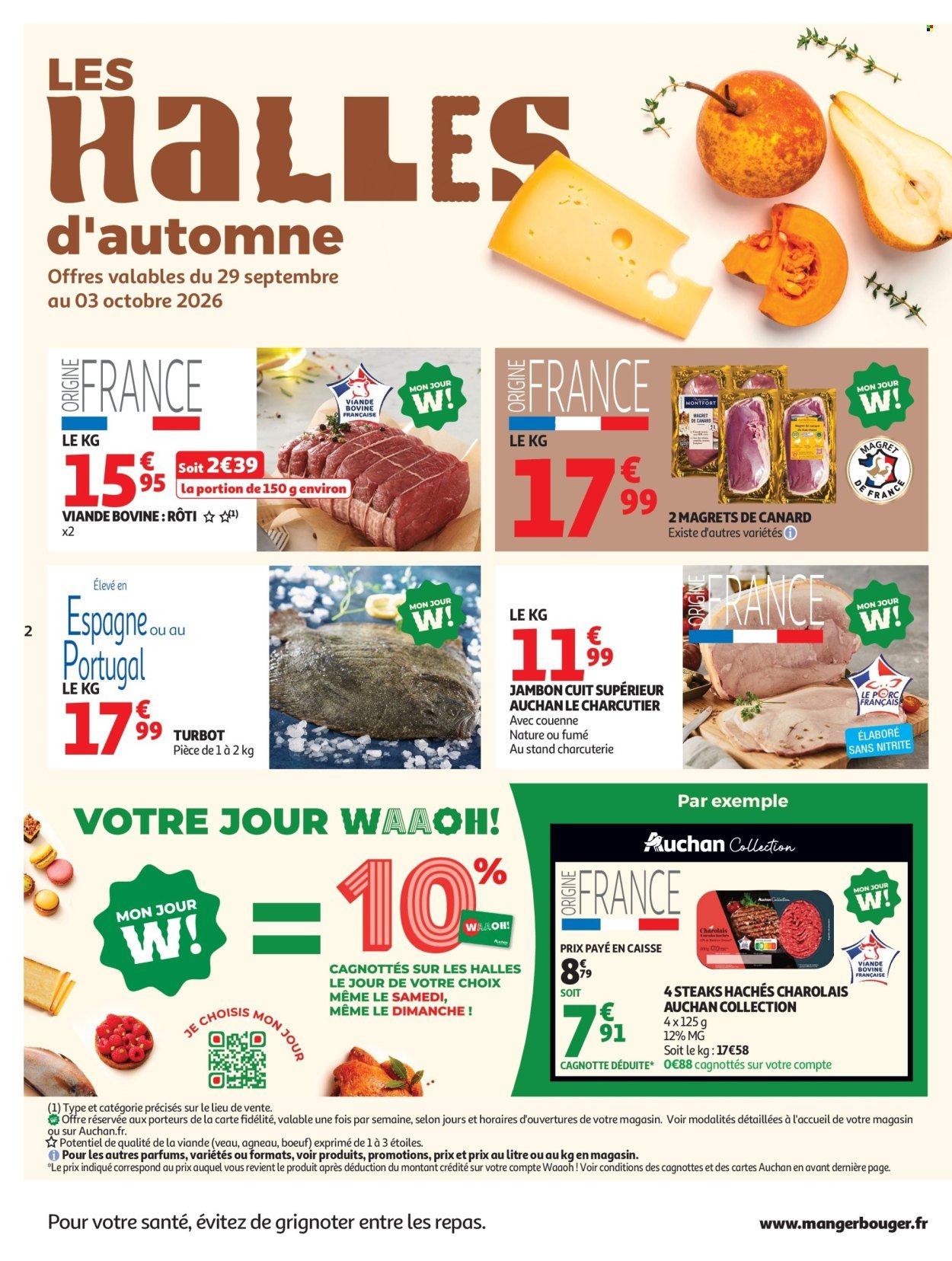 Catalogue AUCHAN - Halles d'automne hypers